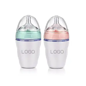 Großhandel BPA Kostenlose Anti-Kolik-Baby flasche 100% lebensmittel echte Baby milch flasche