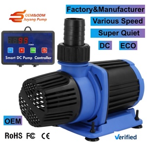 Pompe submersible pour étang à grand débit DC 20000L/H, pompe à eau pour étang à koï, cascade de jardin, fontaine, pompe à retour silencieuse et économe en énergie - Product Image 1