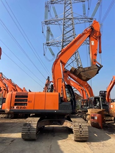 Excavatrice d'occasion Hitachi ZX210k-5G ZX210-3 ZX210-3G en excellent état, cabine confortable, polyvalente, godet de 0,91 m, puissance de 122 kW - Product Image 2