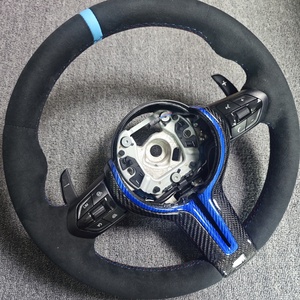 Volante Deportivo Completo de Alcántara para BMW F10 F15 F30 F36 M3 M5, Volante Multifunción para BMW F10 F15 F30 F36 M3 M5 - Product Image 4