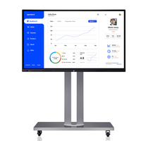 Tableau blanc interactif intelligent OEM Edla, écran tactile 4K de 65, 75 et 86 pouces, IFPD, tableau numérique pour salle de réunion, affichage Android