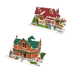 Kersthuis 3d Puzzel - Product Image 4