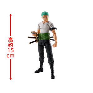 Figura de Acción Original de BANDAI, SHF One Piece, Luffy, Zoro, Nami, Chopper, <span class=keywords><strong>Amanecer</strong></span> de la Aventura, Modelo de PVC - Product Image 3