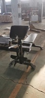 Banc de chaise de réglage d'entraînement d'haltérophilie, équipement de fitness bon marché commercial à domicile