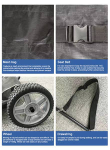 Offre Spéciale fabricant d'équipement médical vétérinaire civière chariot pour le sauvetage des animaux de compagnie avec roues - Product Image 6