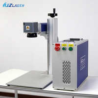 Appareil de gravure laser à fibre divisée de qualité industrielle 30W pour le marquage permanent des symboles métalliques, des logos de marque et des numéros de lot
