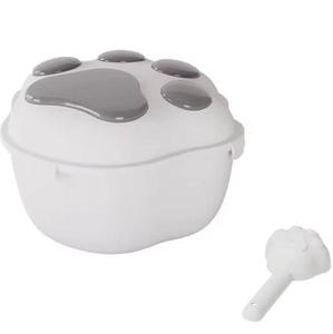 Contenedor de Almacenamiento de Alimentos para Mascotas de Plástico con Forma de Pata, Hermético y a Prueba de Humedad, para Gatos, Reptiles, Lagartos y Animales Pequeños - Product Image 1