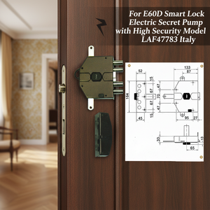 Cerradura Inteligente E60D con Bomba Eléctrica Secreta de Alta Seguridad, Modelo LAF47783, Italia - Product Image 3