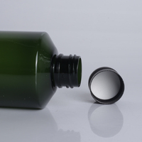 Emballage cosmétique Cylindre rond en plastique aluminium Bouchon à vis Bouteilles 50ml 100ml 150ml 200ml Bouteille de lotion vide pour liquide