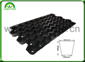 Grand petit plateau de semences en ABS réutilisable pour la <span class=keywords><strong>croissance</strong></span> hydroponique des semis de fraises et de légumes en feuille PS pour serres agricoles - Product Image 2