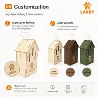Kit de maison pour chauves-souris en bois DIY, nichoir en tilleul naturel pour jardin extérieur, contrôle des moustiques, habitat décoratif pour insectes
