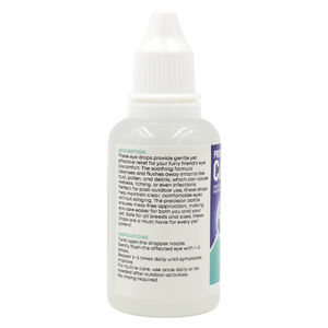 Formule apaisante Pet Eye Care Drops 30ml Doux Efficace Adresse Rougeurs <span class=keywords><strong>et</strong></span> Soulager les Démangeaisons Pet Tear Taches Cleaner & Remover - Product Image 2