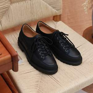 Zapatos Oxford de Piel Auténtica Retro para Hombre, Recién Lanzados, Populares, para Exteriores, Casuales, Ultra Resistentes, para Escalar - Product Image 3