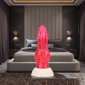 NNSX Fantasía Realista: Dildo de Silicona con Nudo de Perro, Masturbador Femenino, Juguetes Sexuales Suaves para Mujeres, Plug Anal con Sensación Real, Dildos Realistas para Mujeres - Product Image 3