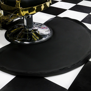 Tapis de chaise rond imperméable anti-fatigue pour salon de coiffure, accessoires qui soulagent la pression sur les pieds pour une utilisation en salon de coiffure - Product Image 4