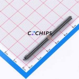 SFC-140-T2-F-D-A-K-TR Pin Socket SMD,P=1.27mm Connector 1.27mm 1.27mm Square Hole Vertical Mount - Product Image 1