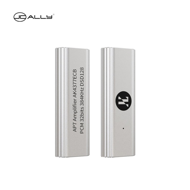 JCALLY AP7 AK4377ECB High-Resolution Audio Adapter Portable DAC Amplifier Type-C to 3.5mm Headphone Amplifier