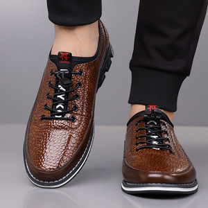 Chaussures bateau noires à bout rond, respirantes, avec semelle extérieure en caoutchouc, pour homme, décontractées, motif uni, doublure en PU, idéales pour l'été - Product Image 2