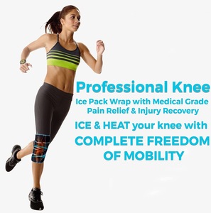 Custom Knee Ice Pack Wrap Cold Hot <strong>Compress</strong> Gel Brace for Knee Arthritis Protection with Pain Relief - Product Image 5