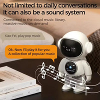 Robot IA interactif intelligent de bureau pour enfants, divertissement éducatif, compagnie émotionnelle, dialogue vocal, Wi-Fi, Type-C