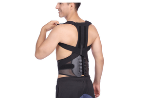 Meilleur vendeur formateur de taille réglable dos Tirant La corde correcteur de posture de soutien du Bas du Dos Orthèse - Product Image 4