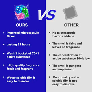 2 в 1 и 3 в 1 стиральные капсулы для белых и цветных тканей чувствительные 3 в 1 гелевые капсулы для стирки стиральные капсулы для стирки стиральный порошок - Product Image 4