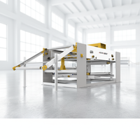 Machines pour tissus non tissés : Le plus petit plieur volumétrique de textiles, entièrement automatique, anti-dérapant, pour tissus spunbond, avec roulement de moteur