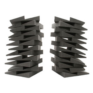 Panneaux muraux acoustiques noirs modernes personnalisables avec des caractéristiques ignifuges et insonorisantes pour une utilisation en intérieur, solutions <span class=keywords><strong>de</strong></span> conception graphique - Product Image 4