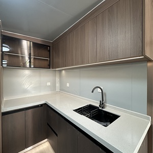 Maison conteneur préfabriquée portable à panneaux sandwich en acier de haute qualité à prix bas 20ft/30ft/40ft certifiée CE pour salon moderne - Product Image 4