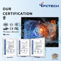 Ipctech Qiyang carte unique ordinateur fenêtre XP faible coût Android alimenté par batterie industriel IP65 écran tactile panneau Pc