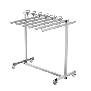 Hydroponic mobile dry carts for dry room