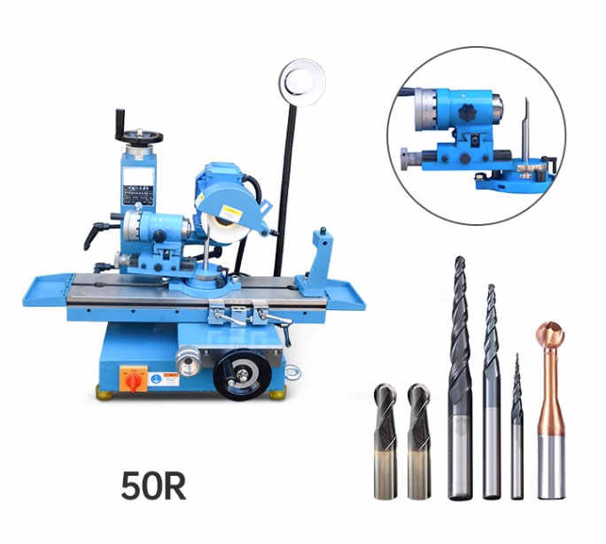 Universal Tool Cutter Grinder + 50R for Grinding Cnc Ball Nose Mill and ...