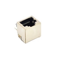 Connecteurs Ethernet RJ45 Femelle Modulaires PCB 90 Degrés avec Blindage