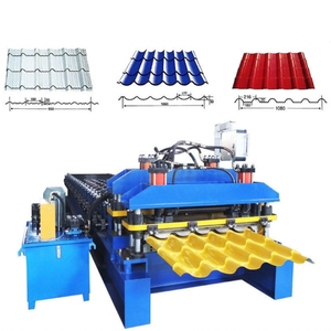 Machine <span class=keywords><strong>de</strong></span> profilage <span class=keywords><strong>de</strong></span> tôles pour tuiles émaillées et panneaux <span class=keywords><strong>de</strong></span> <span class=keywords><strong>toiture</strong></span> métalliques, moteur pour acier coloré - Product Image 3