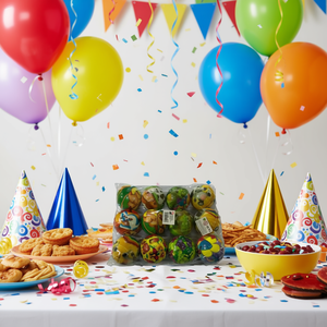 Palline in Spugna MNJ 7Cm 12 Pezzi, Gadget per Feste - Product Image 3