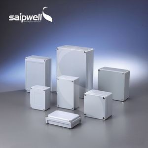 SAIPWELL Din Rail montaje en pared <span class=keywords><strong>ING</strong></span> suministro de fábrica directo IP67 <span class=keywords><strong>caja</strong></span> eléctrica impermeable de plástico con botones - Product Image 5