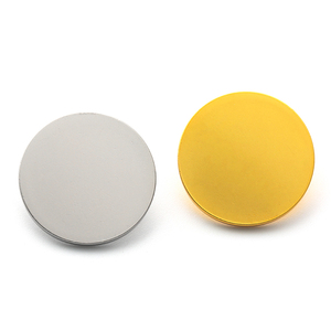 Laserable khoảng trống hot item bán buôn vàng bạc Brass bề mặt phẳng Vòng trống khắc laser DIY ve áo <span class=keywords><strong>Pin</strong></span> huy hiệu - Product Image 1