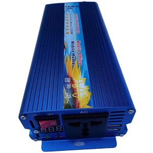 Condizionatore d'Aria Solare Monofase con Onda Sinusoidale Pura, Display LED, 1KW 1000W DC 12V AC 220V 50/60Hz, Potenza di Picco <span class=keywords><strong>2000W</strong></span> - Product Image 1