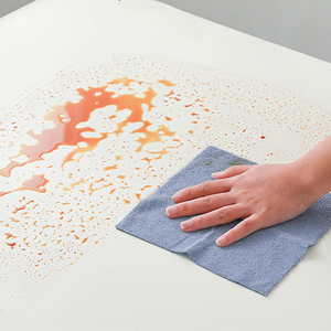 Toalla de limpieza reutilizable para cocina, paño de microfibra absorbente fuerte, trapo de lágrimas para perezosos a mano - Product Image 3