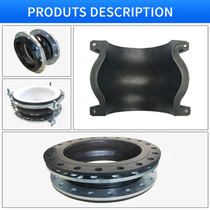 EPDM linh hoạt cao su bù linh hoạt cao su kết nối chống ăn mòn PTFE thép không gỉ cao su khớp linh hoạt - Product Image 5