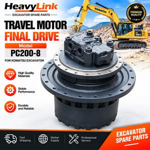 มอเตอร์ขับเคลื่อน HeavyLink Travel Motor Final Drive PC200-8 สำหรับอะไหล่รถขุดโคมัตสึ - Product Image 2