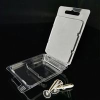 Boîte en PET recyclé transparente YuXuan, emballage en blister, impression UV, emballage de leurres de pêche, personnalisable, 0,5 mm