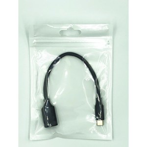 สายเคเบิลอะแดปเตอร์ USB3.0 AF เป็น Type C ปลอกหุ้ม PVC ตัวนำทองแดงบริสุทธิ์สำหรับการถ่ายโอนข้อมูลโทรศัพท์มือถือ - Product Image 1