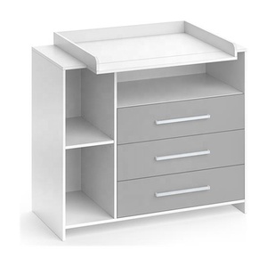 <span class=keywords><strong>Meuble</strong></span> à <span class=keywords><strong>langer</strong></span> pour bébé en bois, bébés et enfants, table à <span class=keywords><strong>langer</strong></span> blanche avec armoires - Product Image 1
