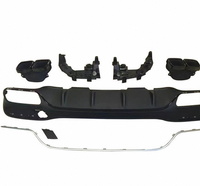 Diffuseur arrière GLE63 de haute qualité avec double sortie d'échappement pour GLE W166 2015-2019 Sport