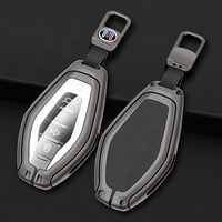 Pour les ventes directes universelles Prix raisonnable Jetour Couverture de clé de voiture en cuir en alliage de zinc