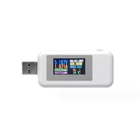 Testeur USB MX18USB avec écran couleur, détecteur de charge, voltmètre, ampèremètre pour tester les batteries externes et les adaptateurs