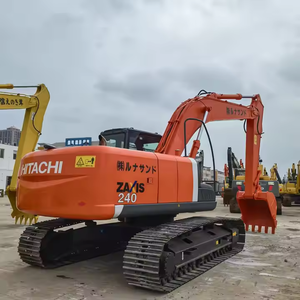 Venta directa de fábrica de excavadora Hitachi 240 usada fabricada en Japón con bomba de engranajes de motor de componentes centrales - Product Image 2