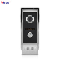 Caméra de sonnette VIDEW, vidéophone avec écran de 4,3 pouces, vision nocturne IR, système d'entrée de porte pour la sécurité de la villa et de la maison