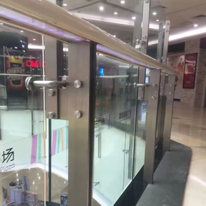 304 thép không gỉ cột hiện đại trang trí nội thất tay vịn cho trung tâm mua sắm lan can kỹ thuật cầu thang cột lan can - Product Image 1